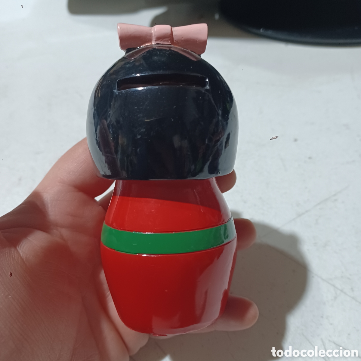 Mu&ntilde;ecas modernas: Kokeshi mu&ntilde;eca japonesa hucha - Foto 2