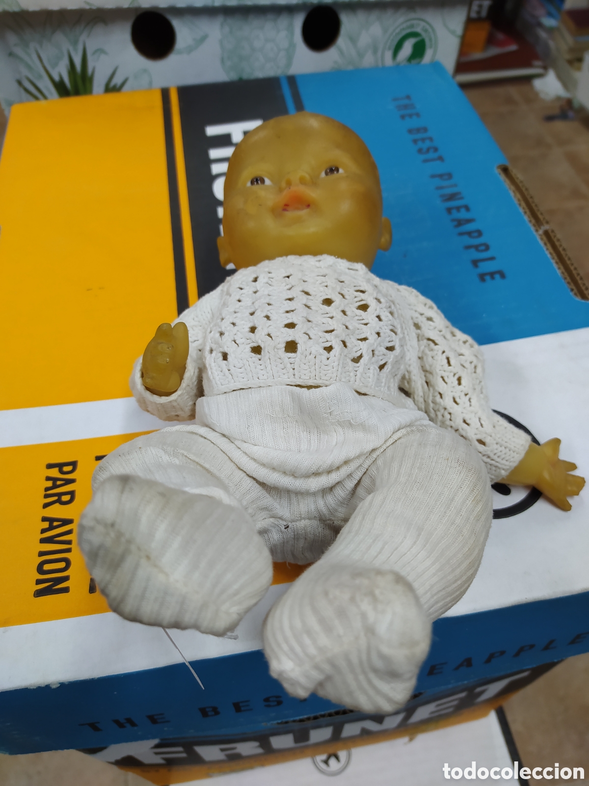 Mu&ntilde;ecas modernas: Mu&ntilde;eco Pep&oacute;n traje ganchillo - Foto 1