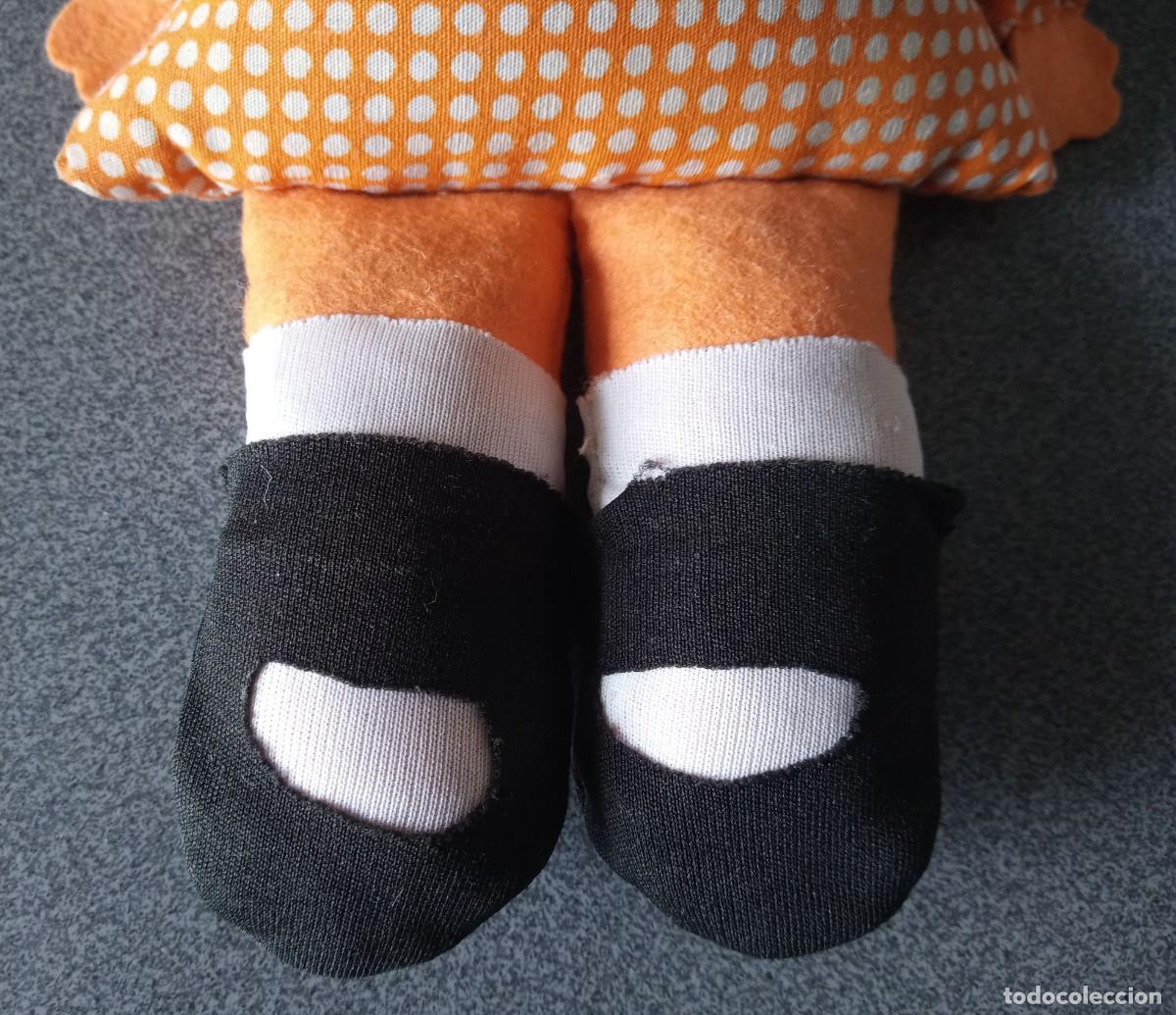 Mu&ntilde;ecas modernas: Mu&ntilde;eca fieltro Mafalda - Foto 4