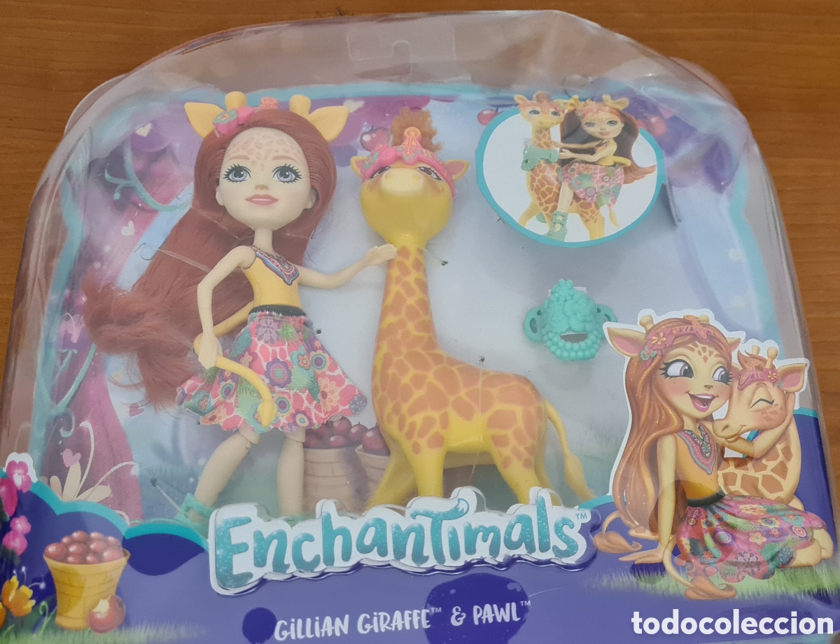 Mu&ntilde;ecas modernas: Mu&ntilde;eca Enchantimals con complementos - Foto 1