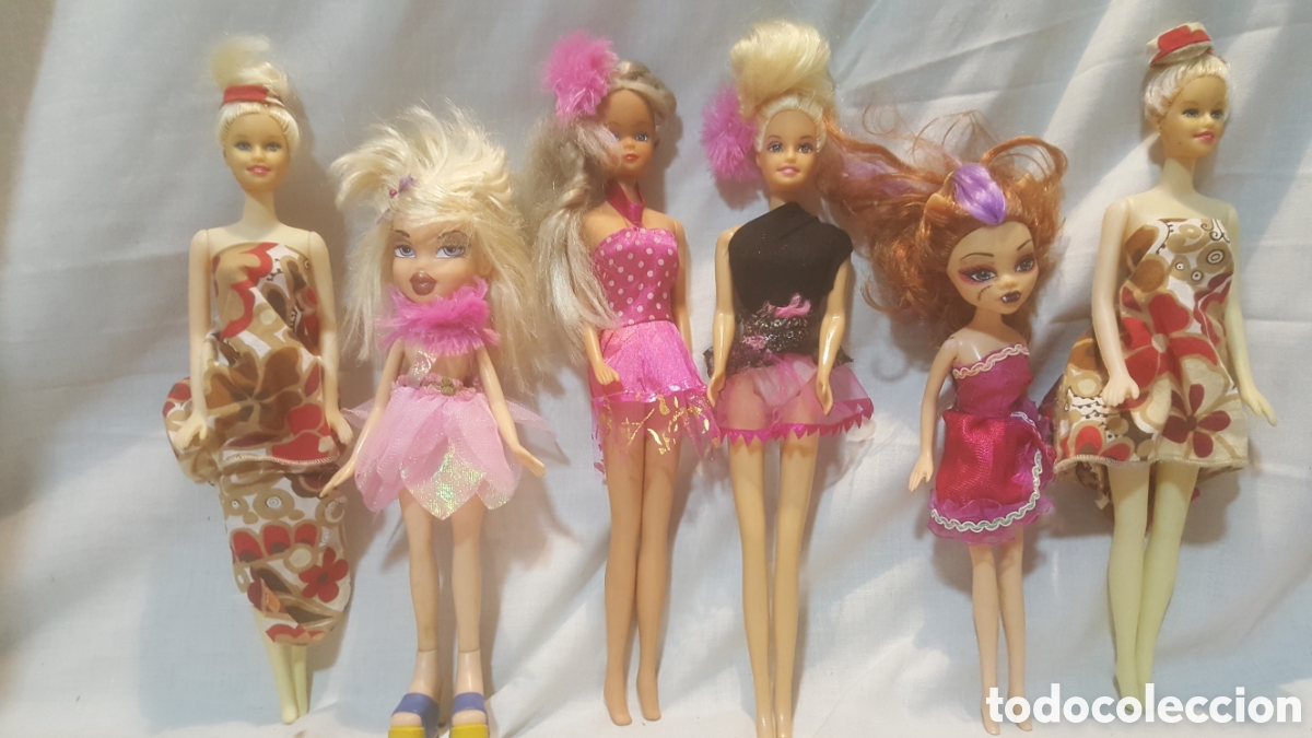Mu&ntilde;ecas modernas: LOTE 6 MU&Ntilde;ECAS VARIADAS: BRATZ, SIMBA, ETC - Foto 1