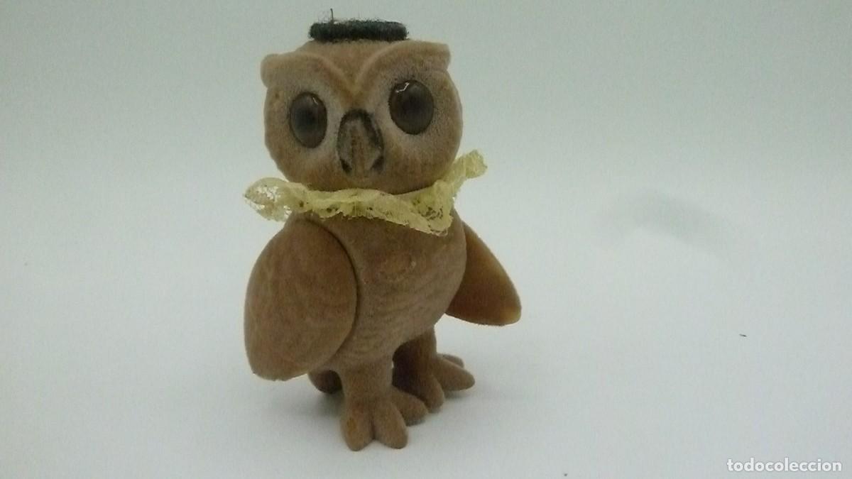 Mu&ntilde;ecas modernas: Buho de terciopelo tipo Sylvanian - Foto 1