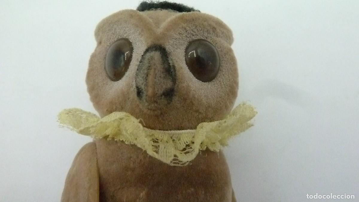 Mu&ntilde;ecas modernas: Buho de terciopelo tipo Sylvanian - Foto 2