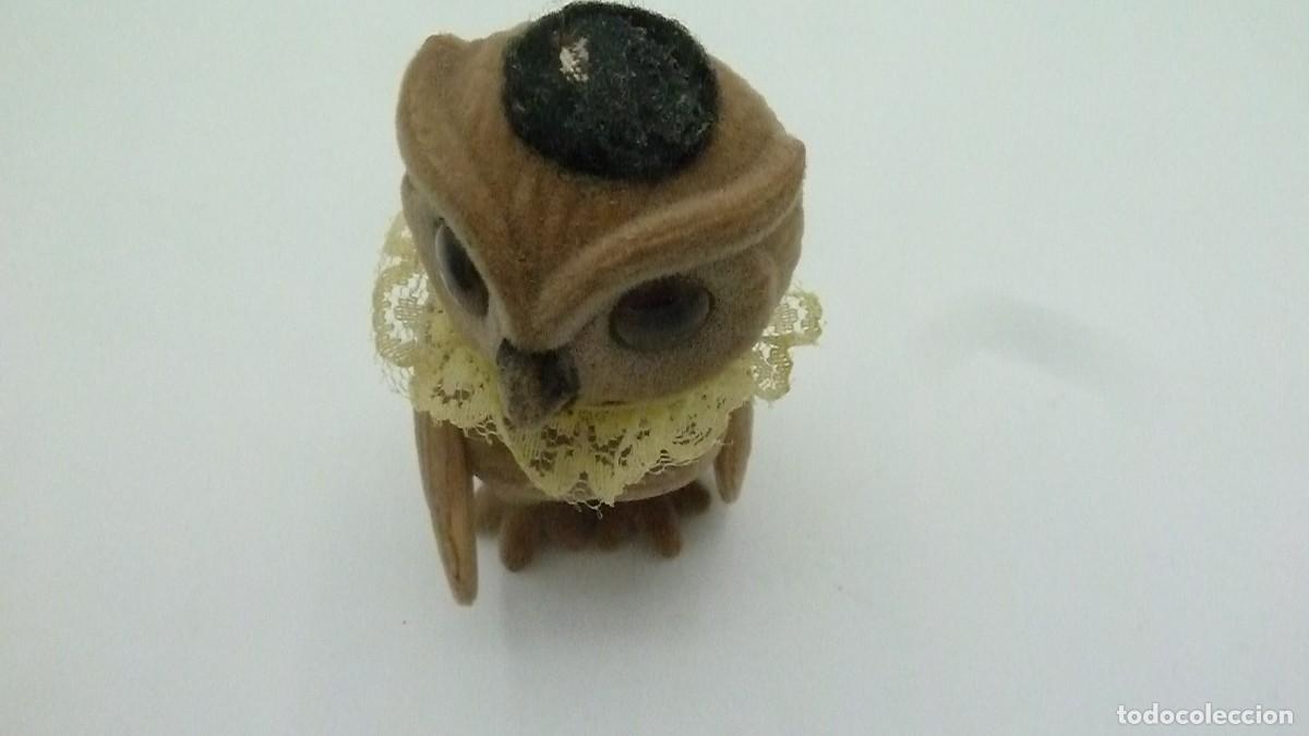 Mu&ntilde;ecas modernas: Buho de terciopelo tipo Sylvanian - Foto 3