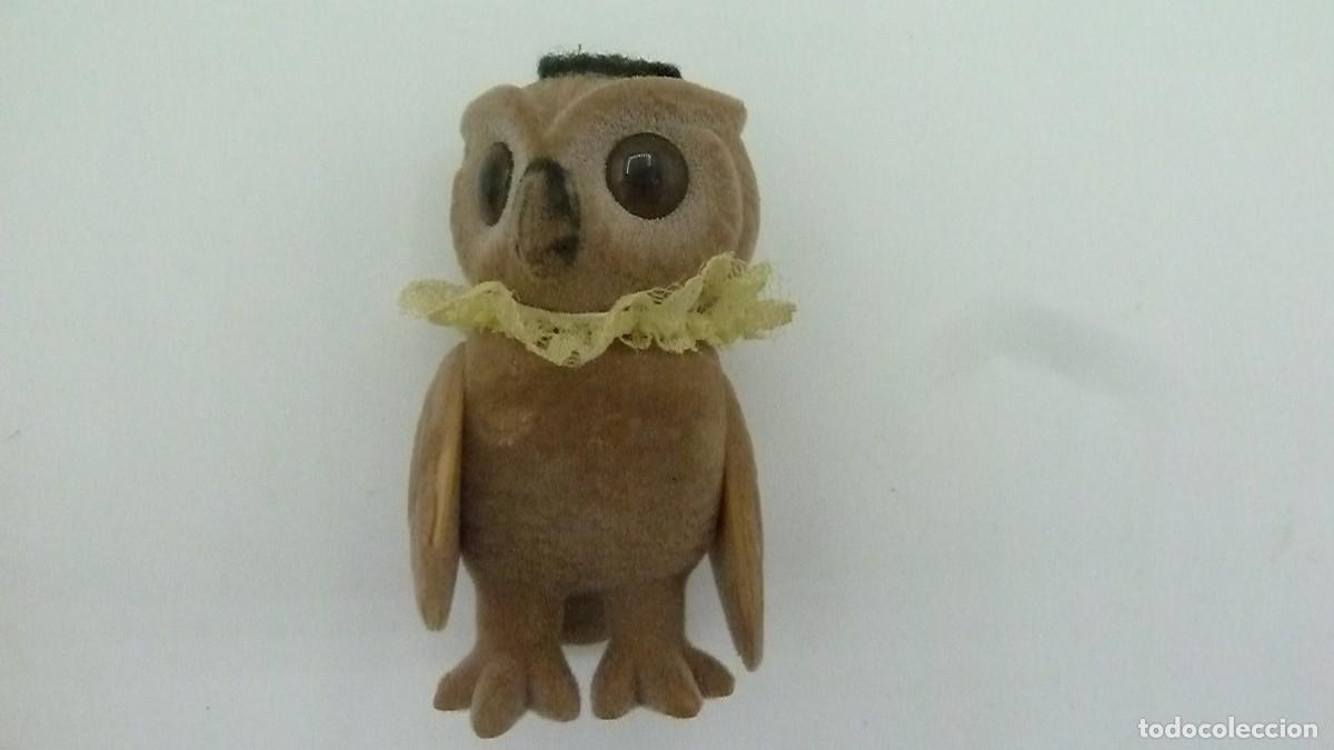 Mu&ntilde;ecas modernas: Buho de terciopelo tipo Sylvanian - Foto 4