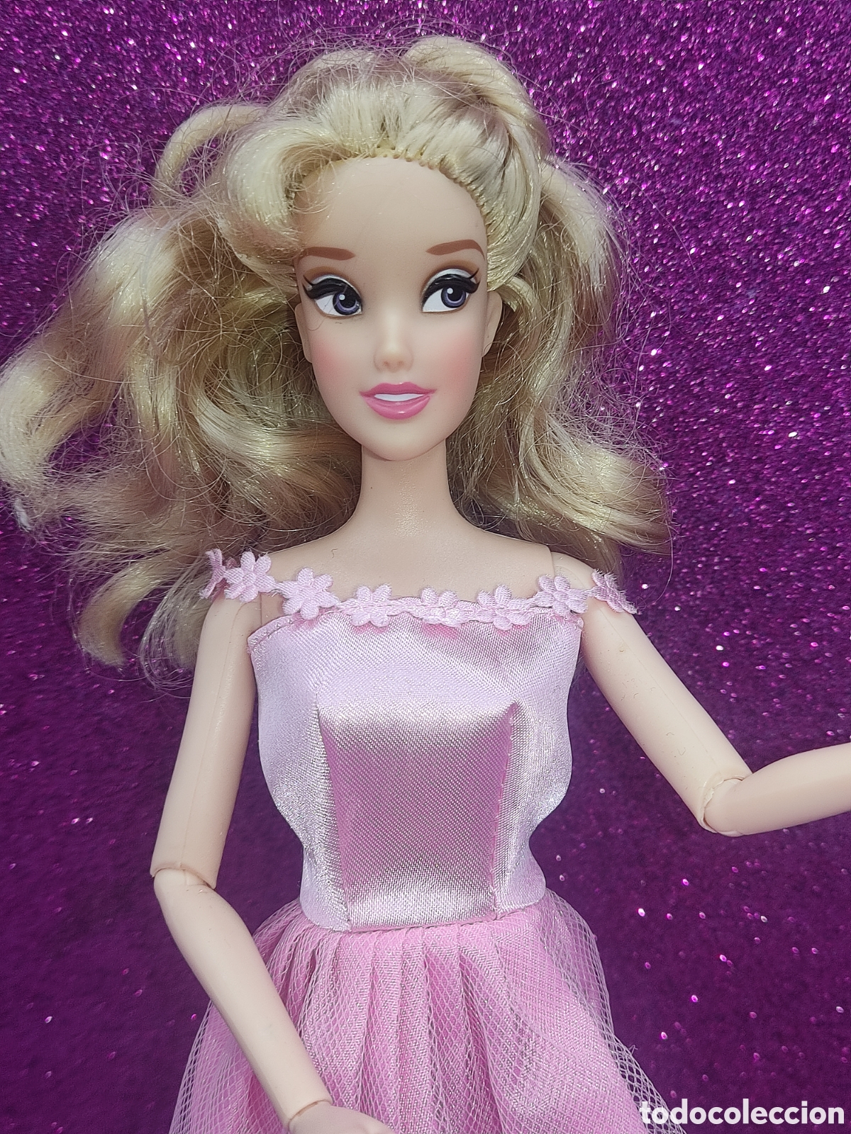 Mu&ntilde;ecas modernas: Mu&ntilde;eca Aurora Bella Durmiente Disney tipo Barbie - Foto 5