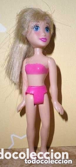 Mu&ntilde;ecas modernas: Mu&ntilde;eca POLLY PACKET Nadadora de Mattel - Foto 1