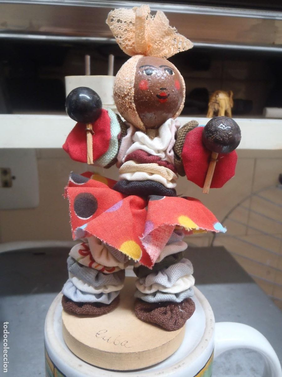 Mu&ntilde;ecas modernas: MU&Ntilde;ECA DE TRAPO - SOVERNIRS DE CUBA - Foto 1