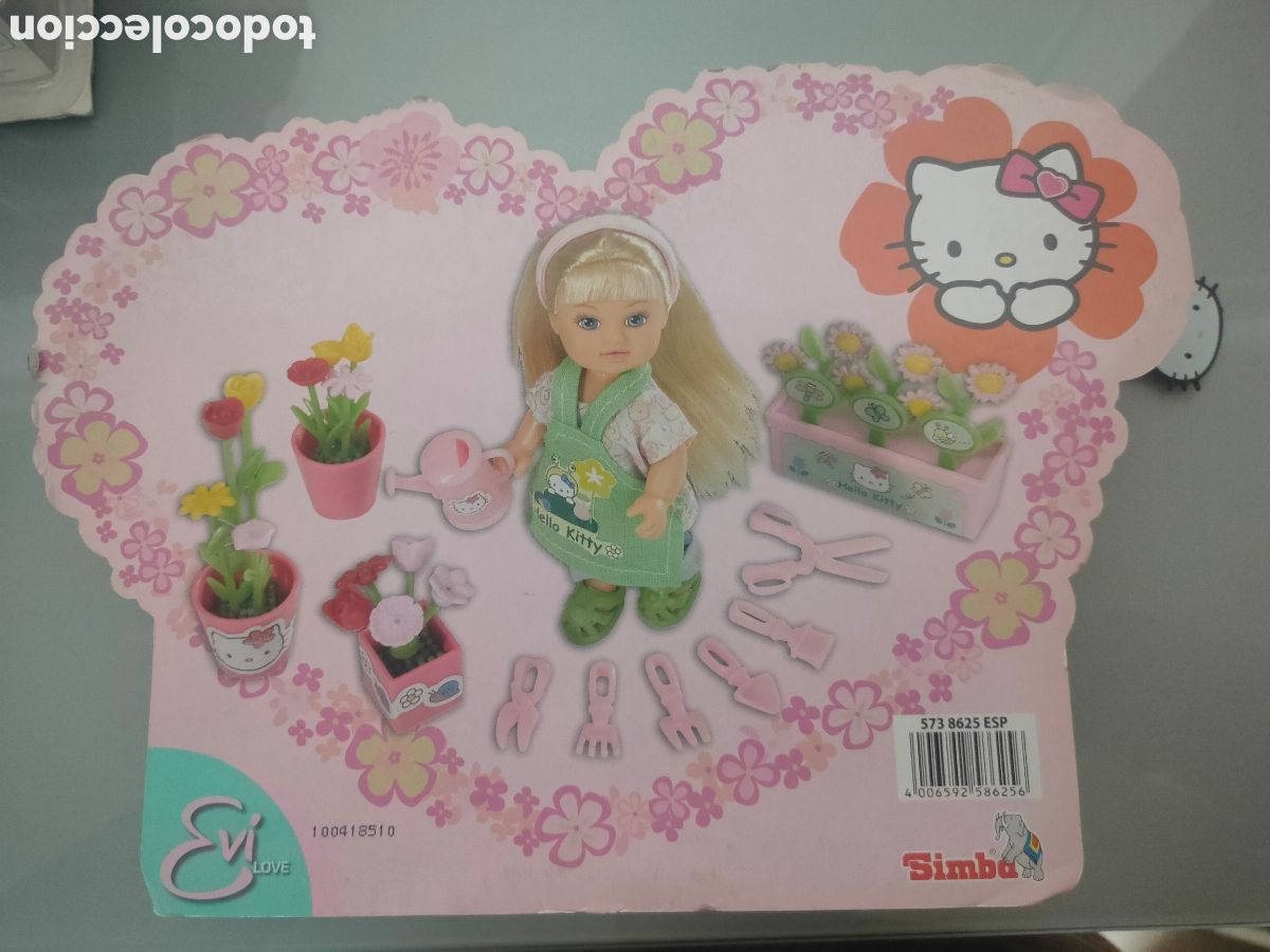 Mu&ntilde;ecas modernas: MU&Ntilde;ECA HELLO KITTY JARDINER&Iacute;A PRECINTADA SIMBA IMAN - Foto 4