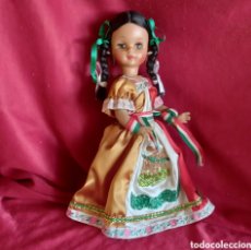 Muñecas Modernas: BONITA MUÑECA MEJICANA O MEXICANA VINTAGE TIPO LESLY