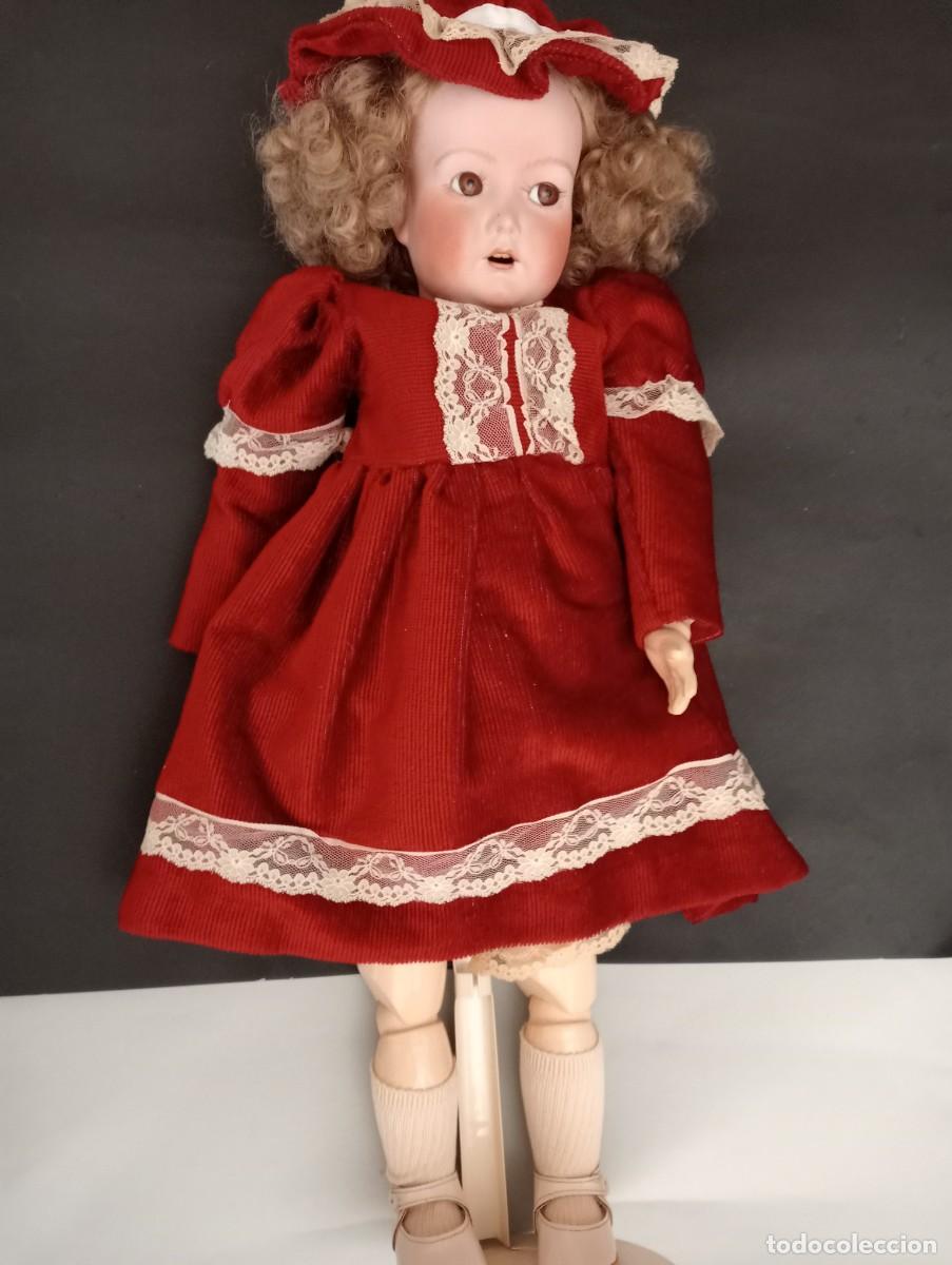 Mu&ntilde;ecas modernas: Mu&ntilde;eca Sim&oacute;n Halbig de Porcelana. - Foto 5