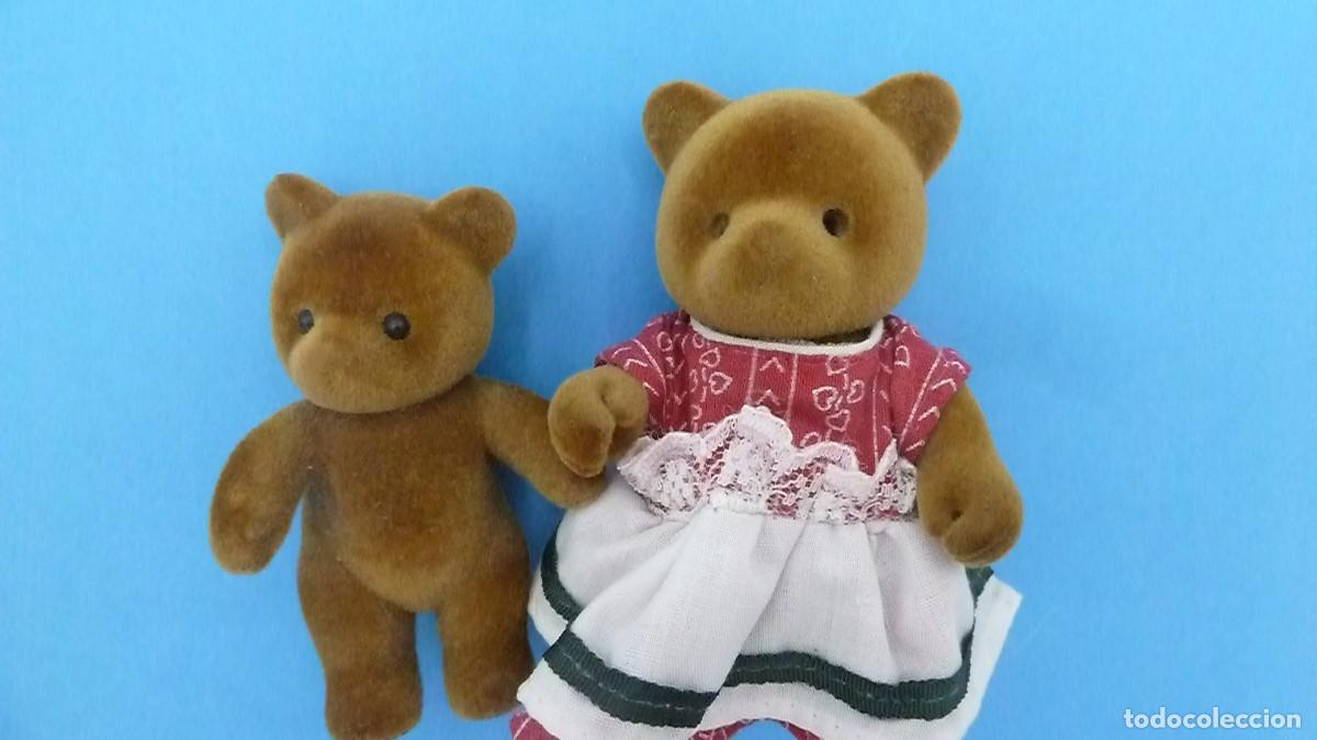 Mu&ntilde;ecas modernas: Mam&aacute; oso y osito. sylvanian - Foto 3