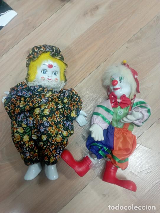 Mu&ntilde;ecas modernas: mu&ntilde;ecos prcelana payasos - Foto 1