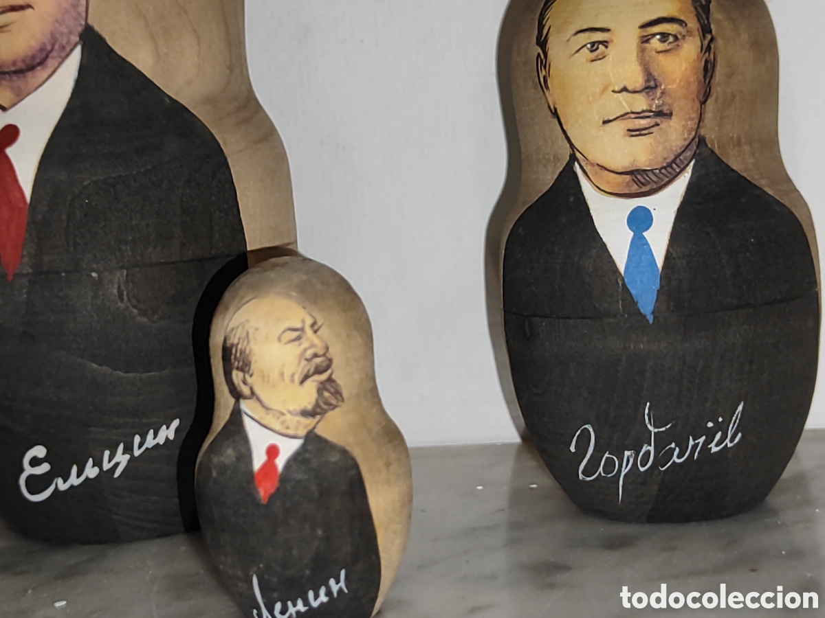 Mu&ntilde;ecas modernas: MATRIOSKA EN MADERA - Foto 3