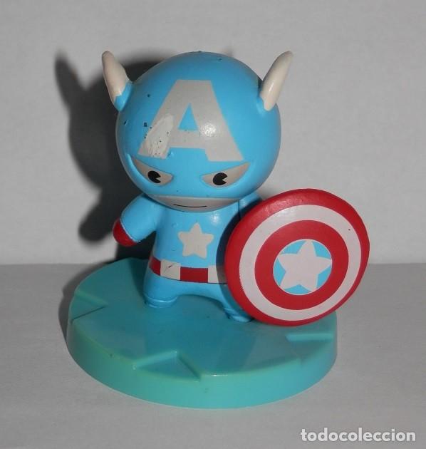 Mu&ntilde;ecas modernas: FIGURA DE PVC CAPITAN AMERICA MARVEL - Foto 1
