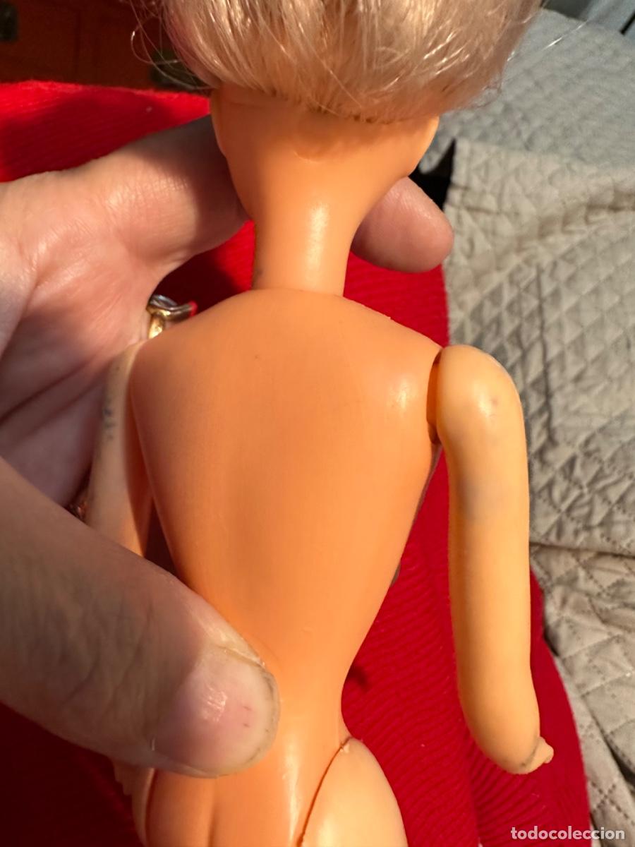 Mu&ntilde;ecas modernas: Antigua mu&ntilde;eca tipo bella, marcada en la nuca - Foto 2