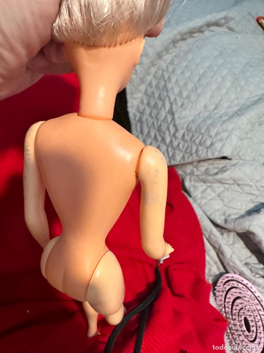 Mu&ntilde;ecas modernas: Antigua mu&ntilde;eca tipo bella, marcada en la nuca - Foto 3