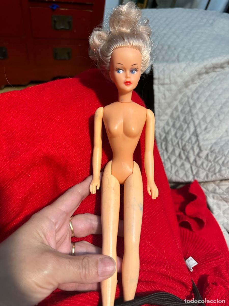 Mu&ntilde;ecas modernas: Antigua mu&ntilde;eca tipo bella, marcada en la nuca - Foto 7