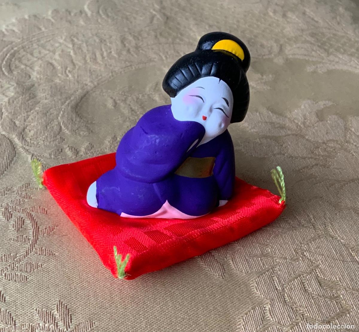 Mu&ntilde;ecas modernas: MU&Ntilde;ECA JAPONESA CER&Aacute;MICA A&Ntilde;O 90 - Foto 1