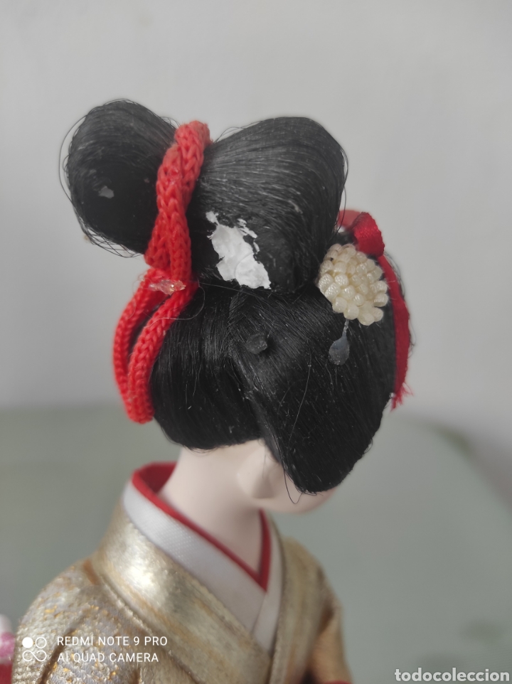 Mu&ntilde;ecas modernas: Mu&ntilde;eca figura china en peana - Foto 4