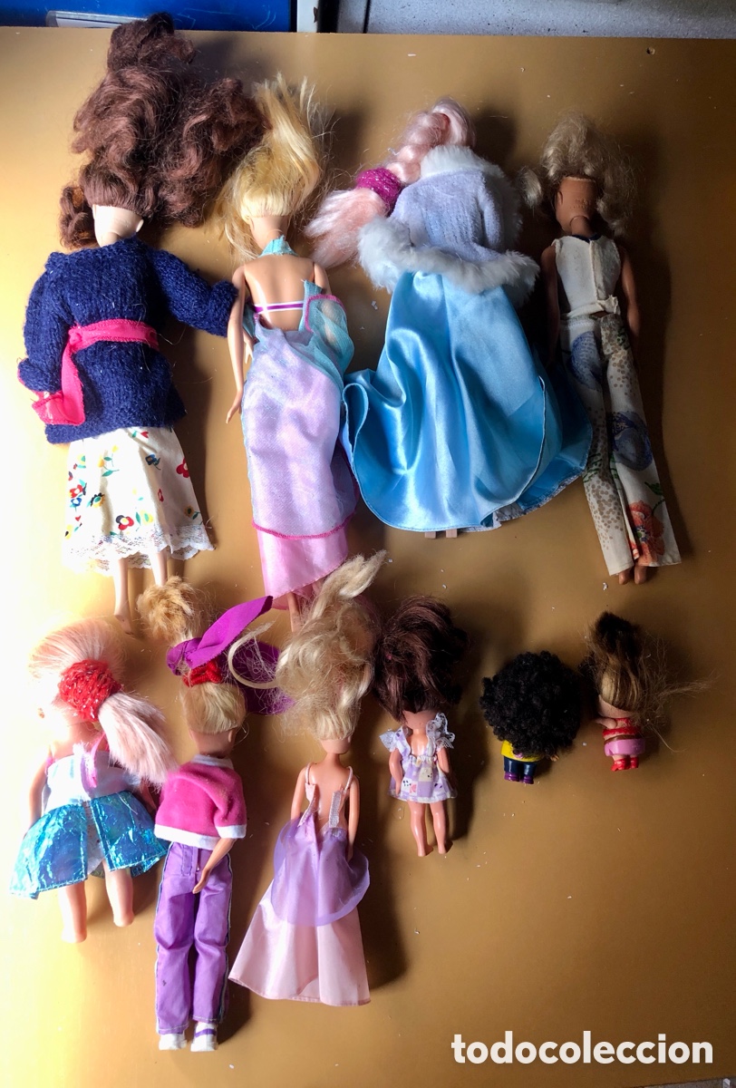Mu&ntilde;ecas modernas: LOTE DE 10 MU&Ntilde;ECAS , MATTEL Y OTRAS. - Foto 4