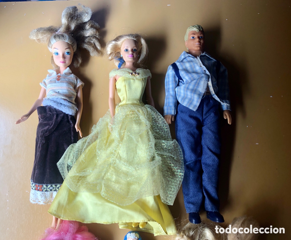 Mu&ntilde;ecas modernas: LOTE DE 10 MU&Ntilde;ECAS , MATTEL Y OTRAS. - Foto 2