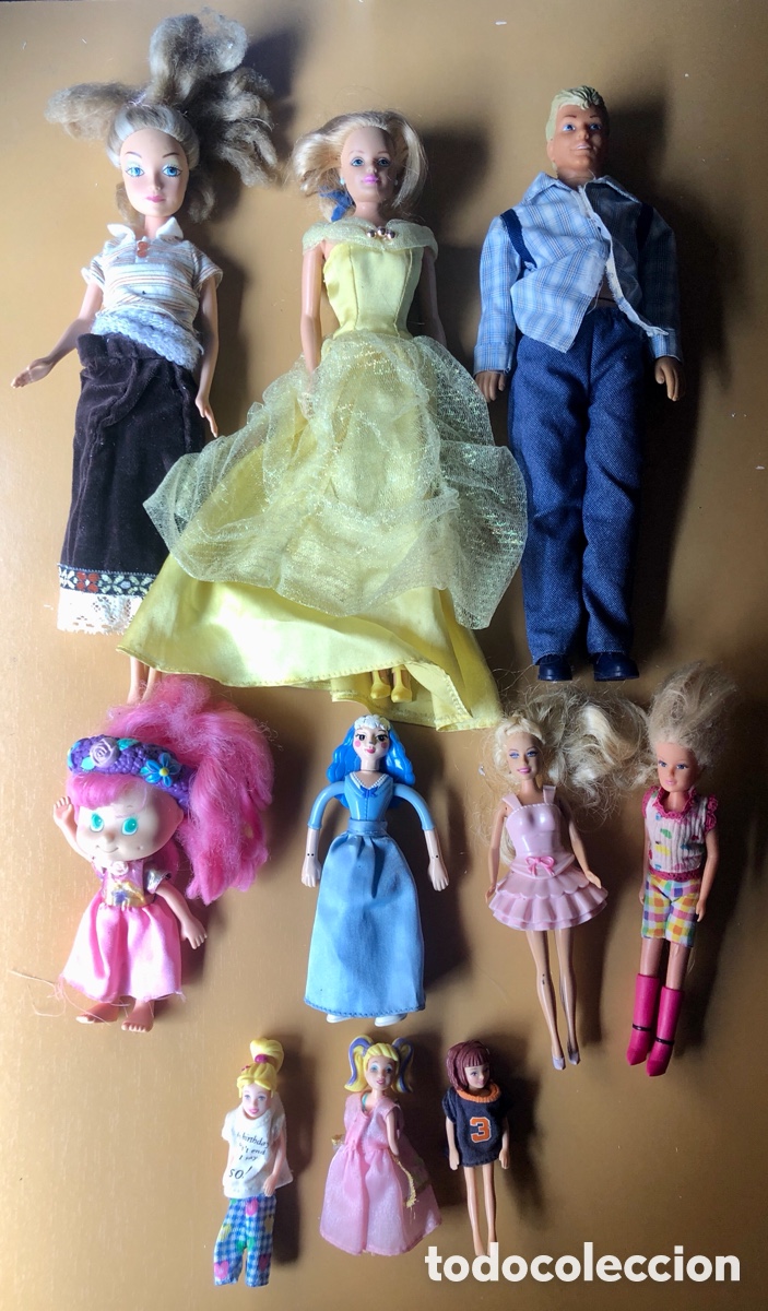 Mu&ntilde;ecas modernas: LOTE DE 10 MU&Ntilde;ECAS , MATTEL Y OTRAS. - Foto 1