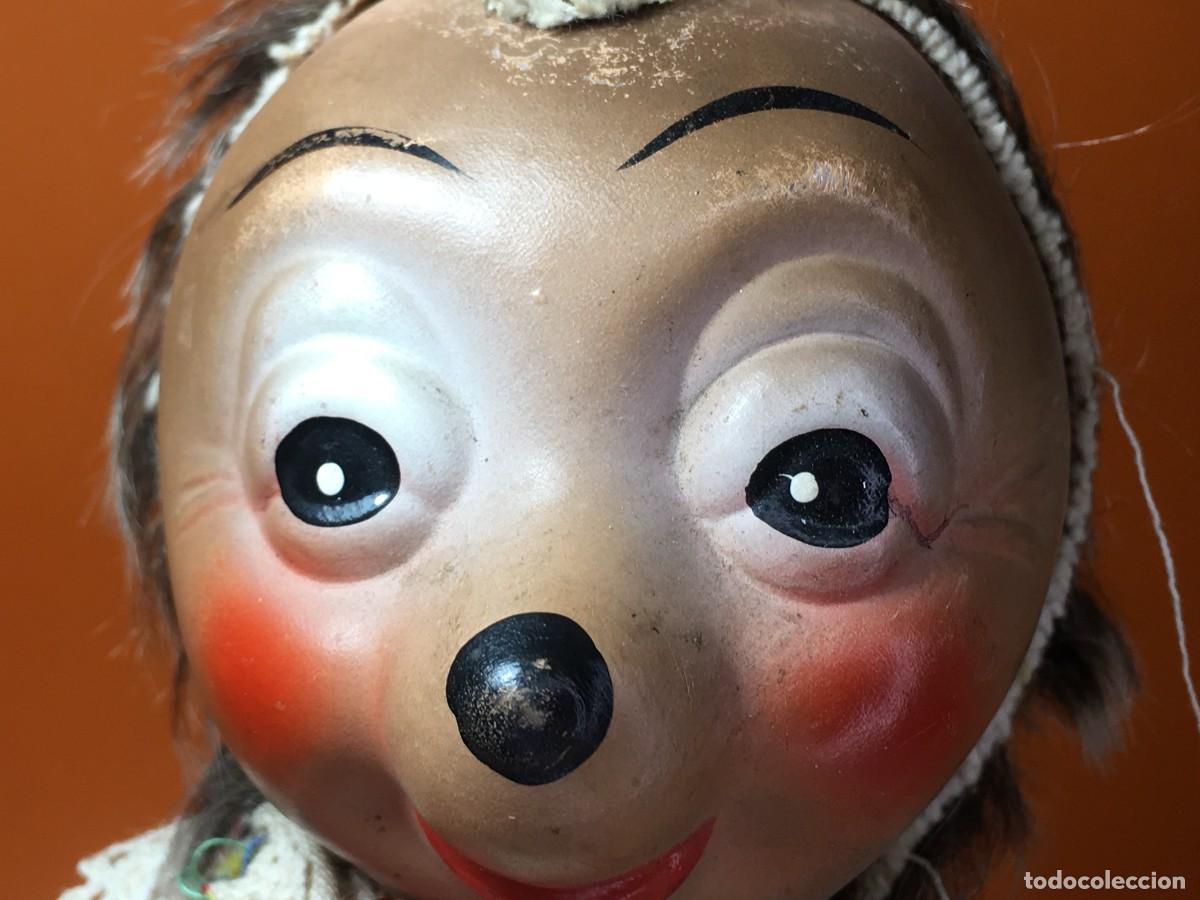 Mu&ntilde;ecas modernas: ERIZO MICKI DE CELULOIDE STEIFF GERMANY - Foto 4