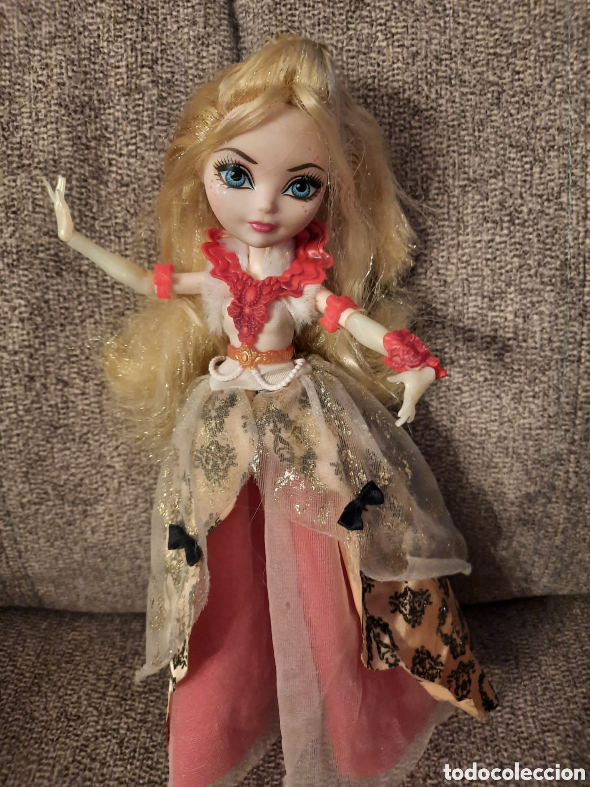 Mu&ntilde;ecas modernas: MU&Ntilde;ECA EVER AFTER HIGH APPLE WHITE, TIPO MONSTERS HIGH - Foto 5