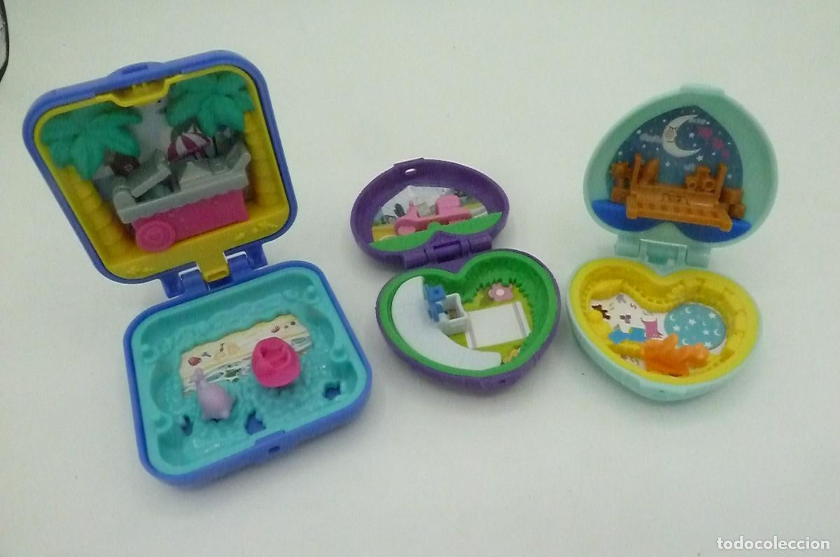 Mu&ntilde;ecas modernas: Lote mini polveras Polly Pocket Mattel - Foto 2