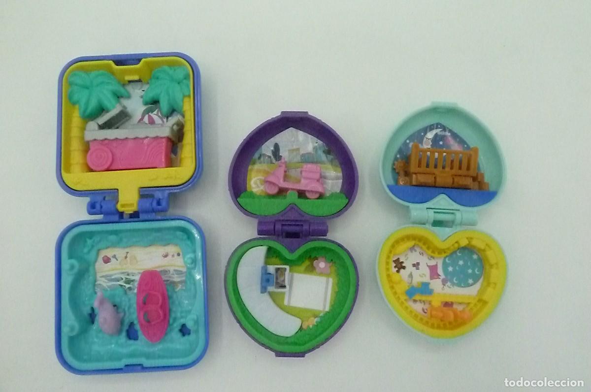 Mu&ntilde;ecas modernas: Lote mini polveras Polly Pocket Mattel - Foto 3