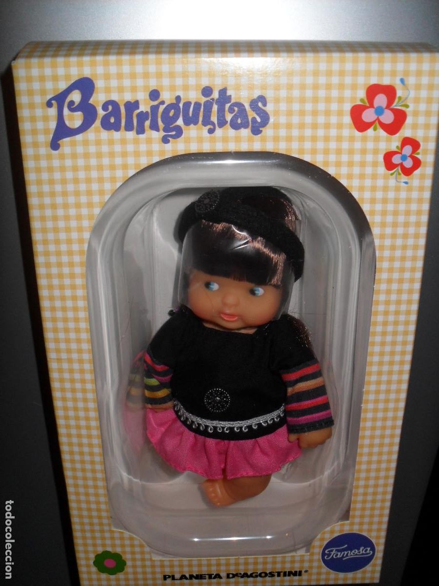 Mu&ntilde;ecas modernas: Mu&ntilde;eca Barriguitas del mundo planeta - Foto 1