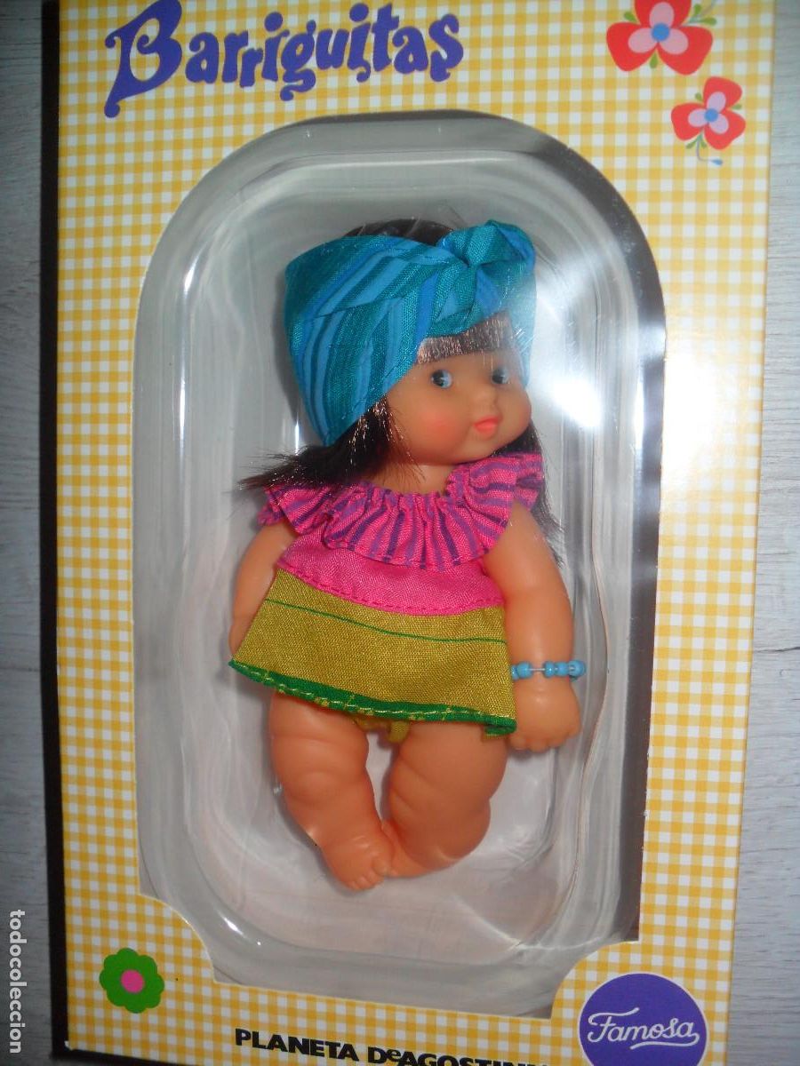 Mu&ntilde;ecas modernas: Mu&ntilde;eca Barriguitas del mundo planeta - Foto 1