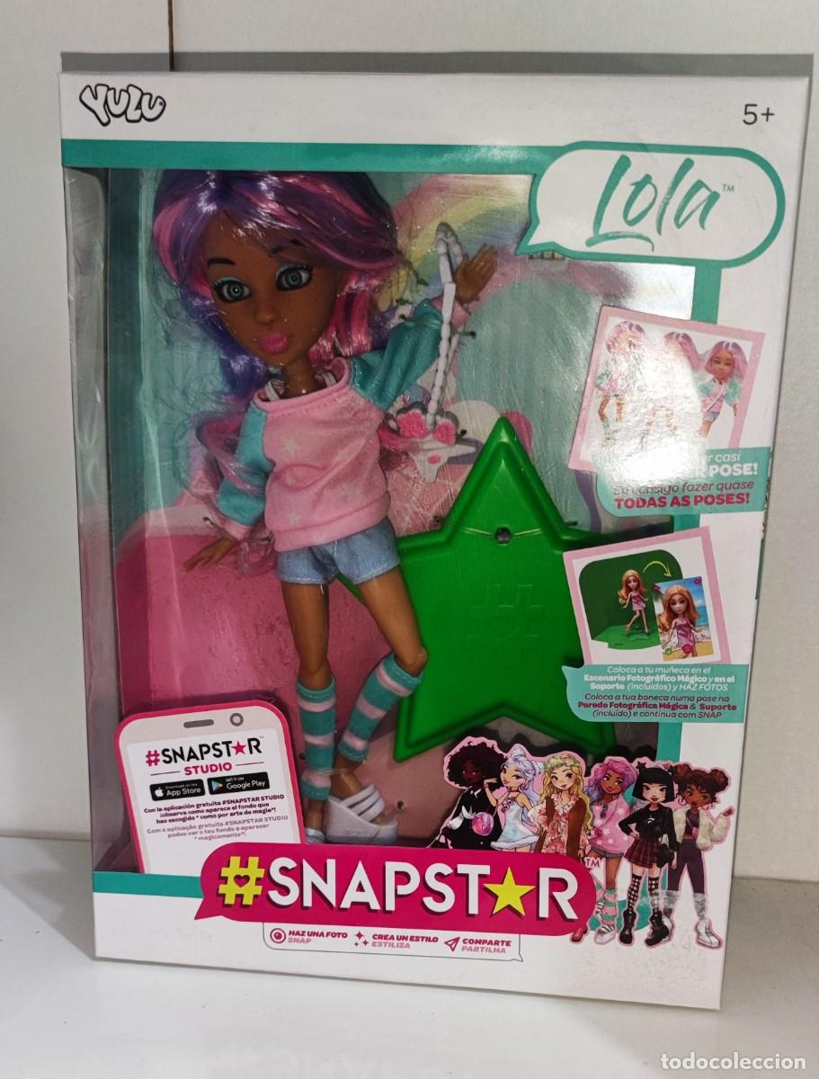 Mu&ntilde;ecas modernas: Mu&ntilde;eca snap Star morena SNAPSTAR 24 CM - Foto 1