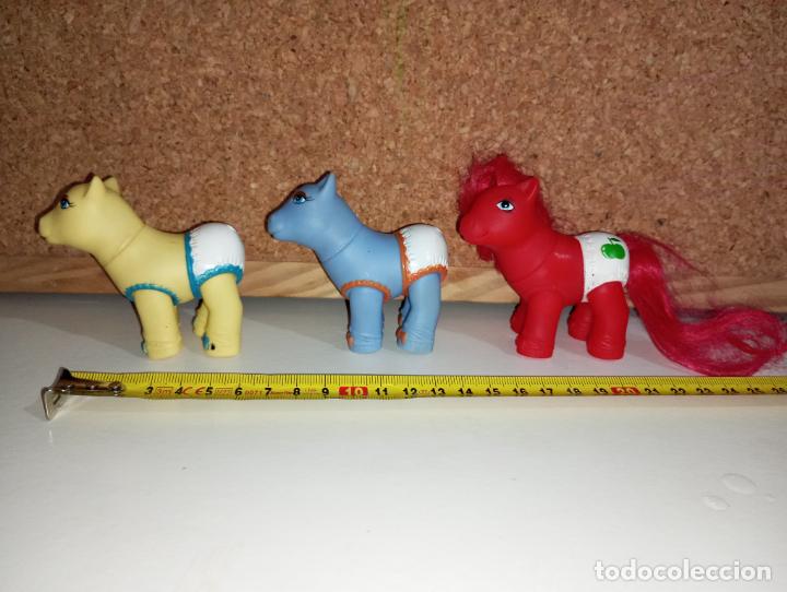Mu&ntilde;ecas modernas: Lote de peque&ntilde;os ponys beb&eacute;s pony - Foto 4
