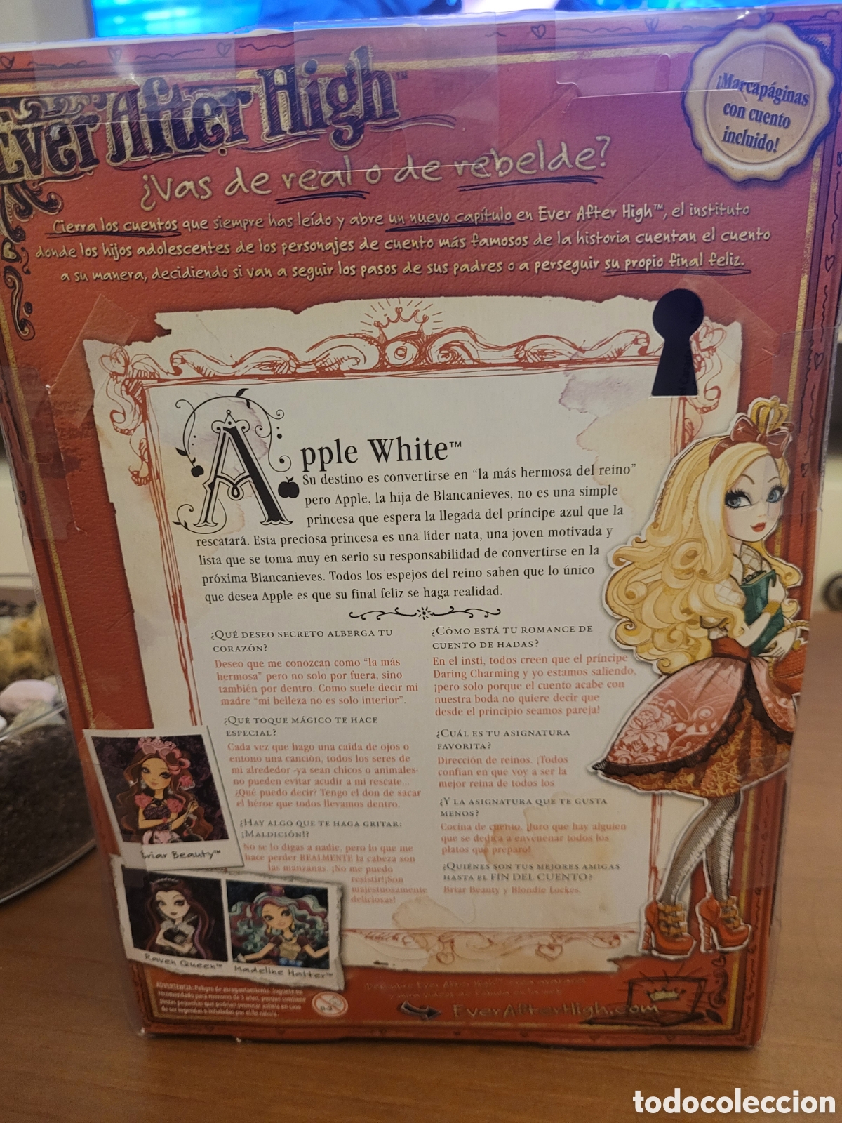 Mu&ntilde;ecas modernas: Mu&ntilde;eca Ever After High APPLE WHITE - Foto 3