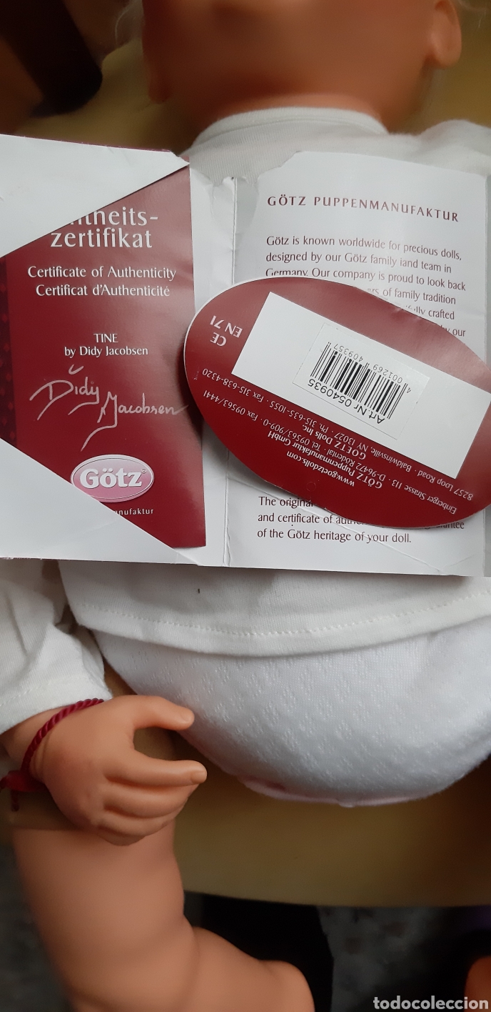 Mu&ntilde;ecas modernas: MU&Ntilde;ECO DE GOTZ,numerado en la nuca 674 - Foto 12