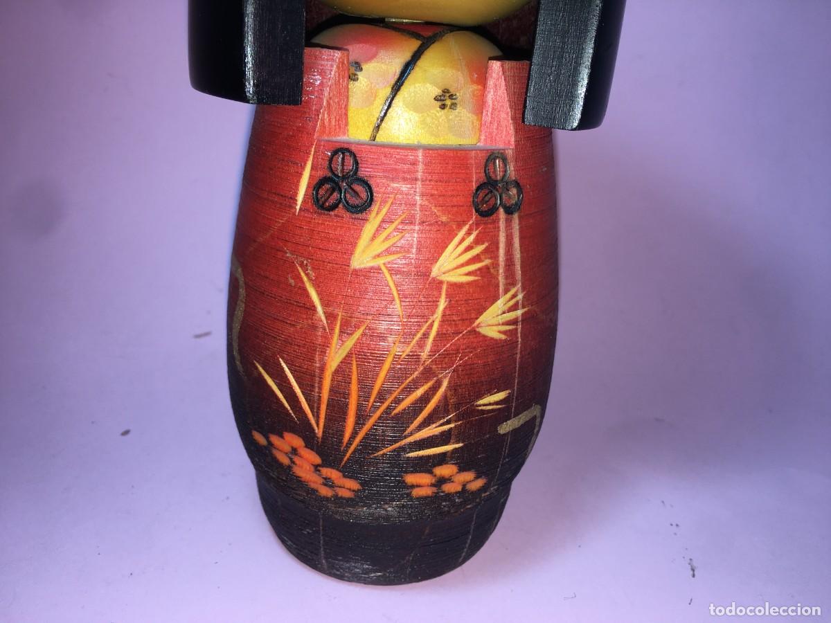 Mu&ntilde;ecas modernas: MU&Ntilde;ECA DE MADERA JAPONESA KOKESHI - Foto 3