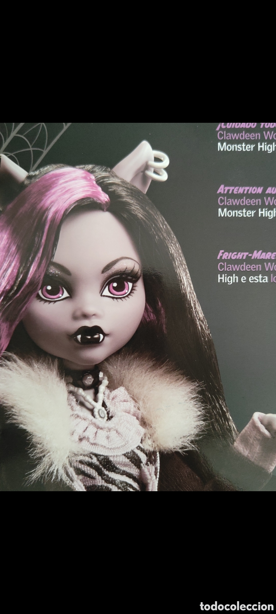 muñeca monster high clawd wolf - Acheter Autres poupées internationales  modernes sur todocoleccion