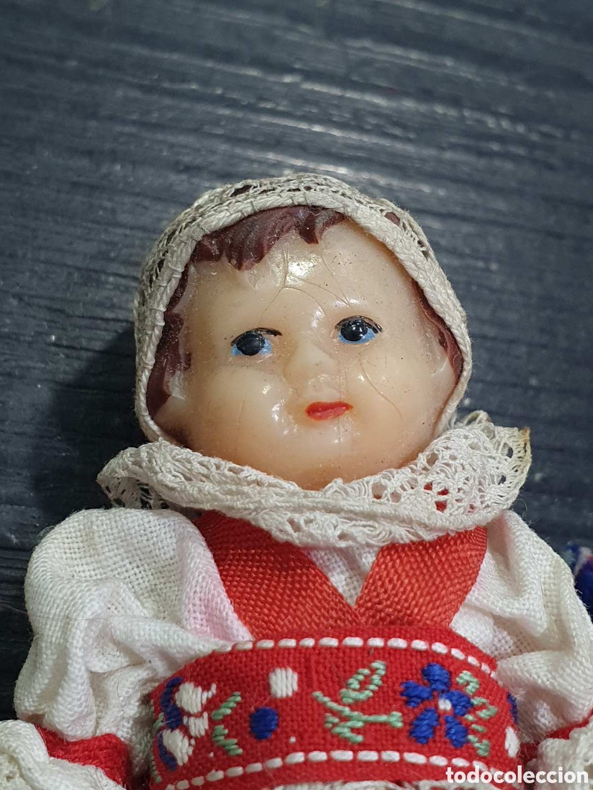 Mu&ntilde;ecas modernas: Antigua mu&ntilde;eca de goma. (L38) - Foto 2