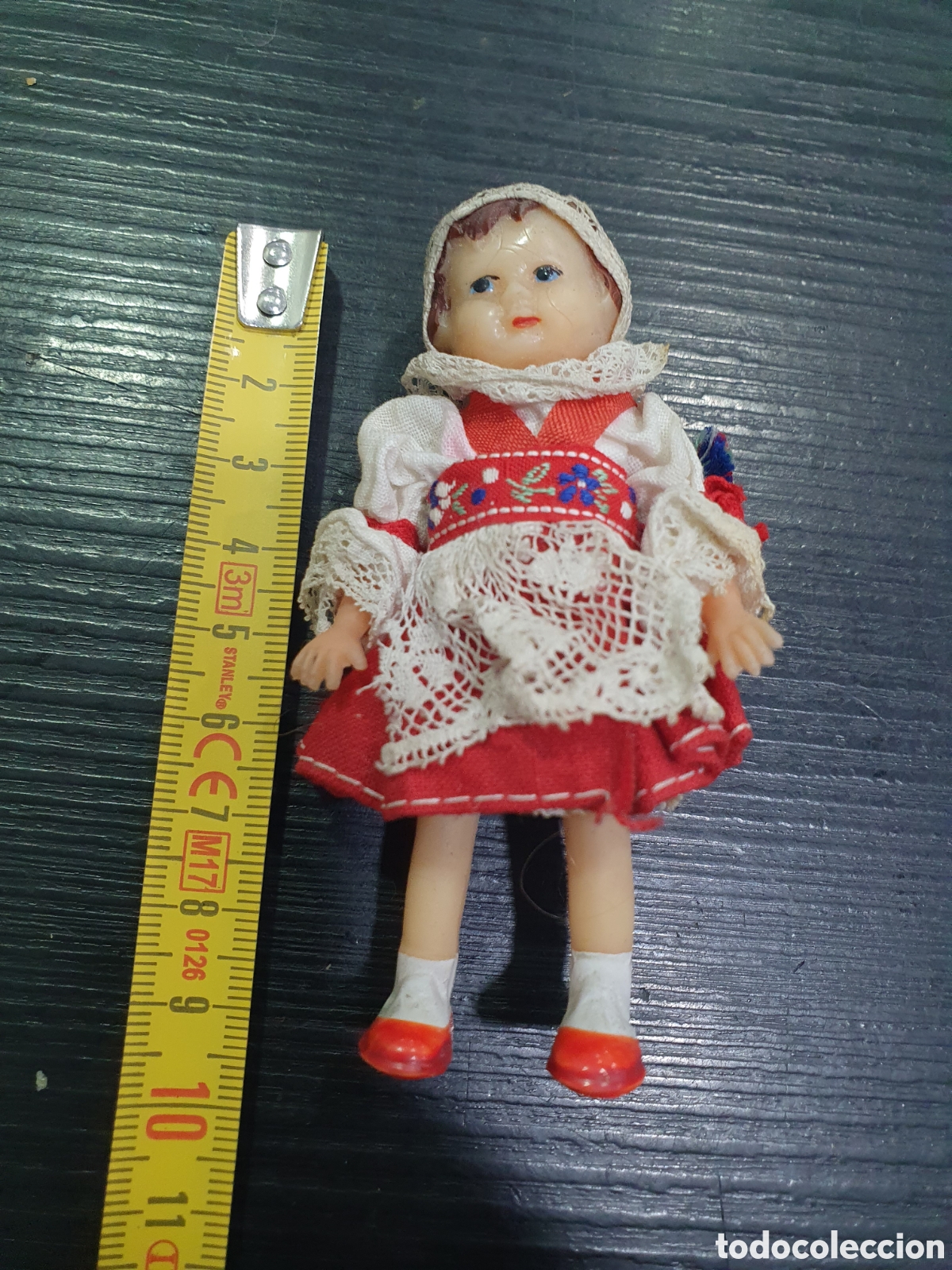 Mu&ntilde;ecas modernas: Antigua mu&ntilde;eca de goma. (L38) - Foto 3