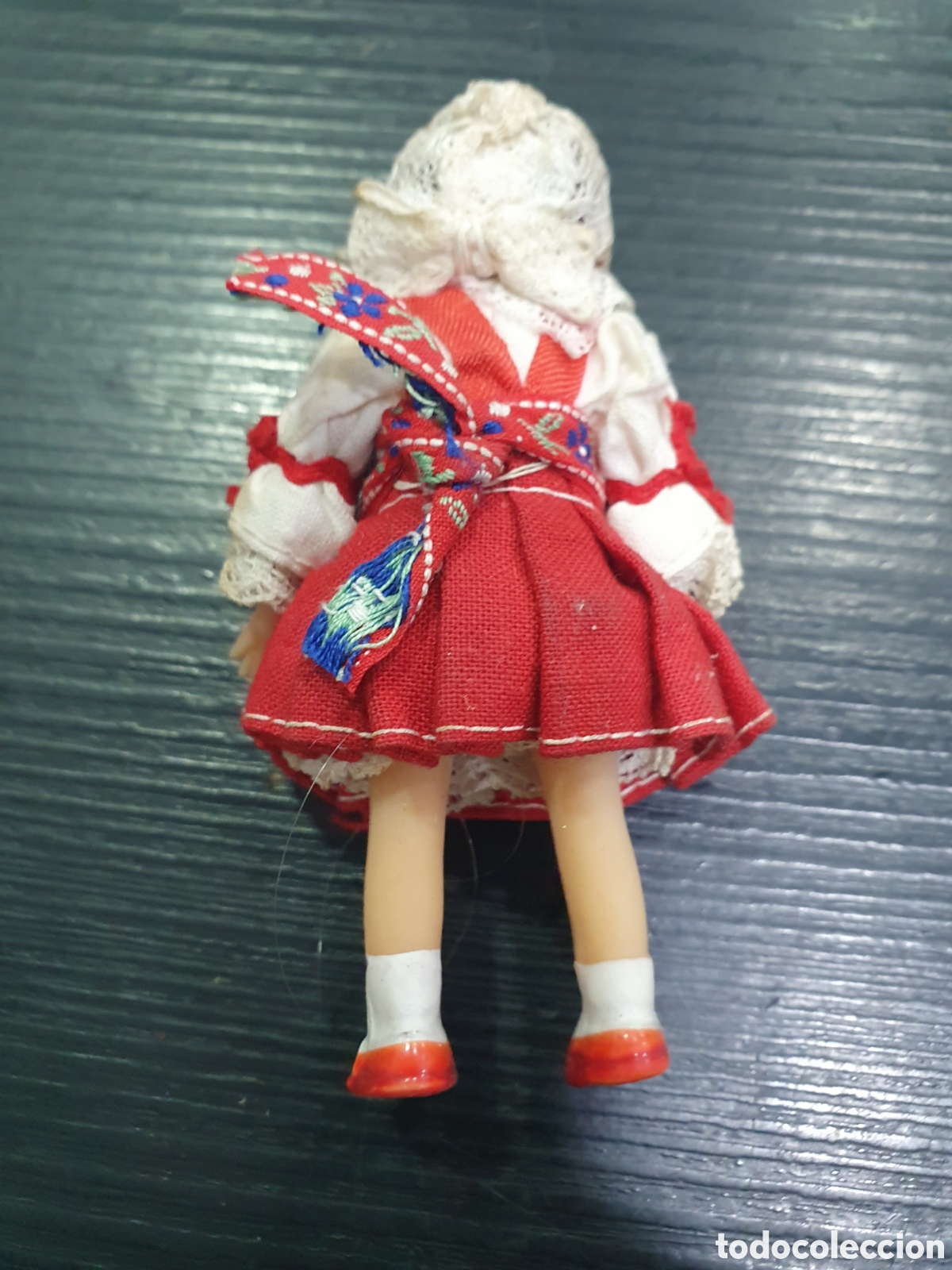 Mu&ntilde;ecas modernas: Antigua mu&ntilde;eca de goma. (L38) - Foto 4