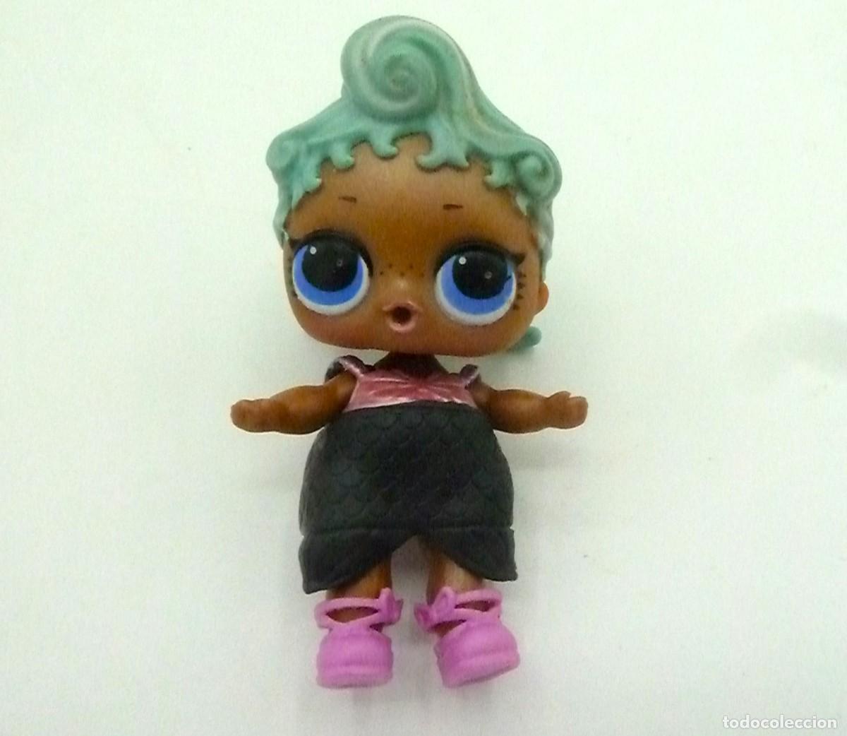 Mu&ntilde;ecas modernas: Mu&ntilde;eca Lol mulata pelo verde - Foto 1