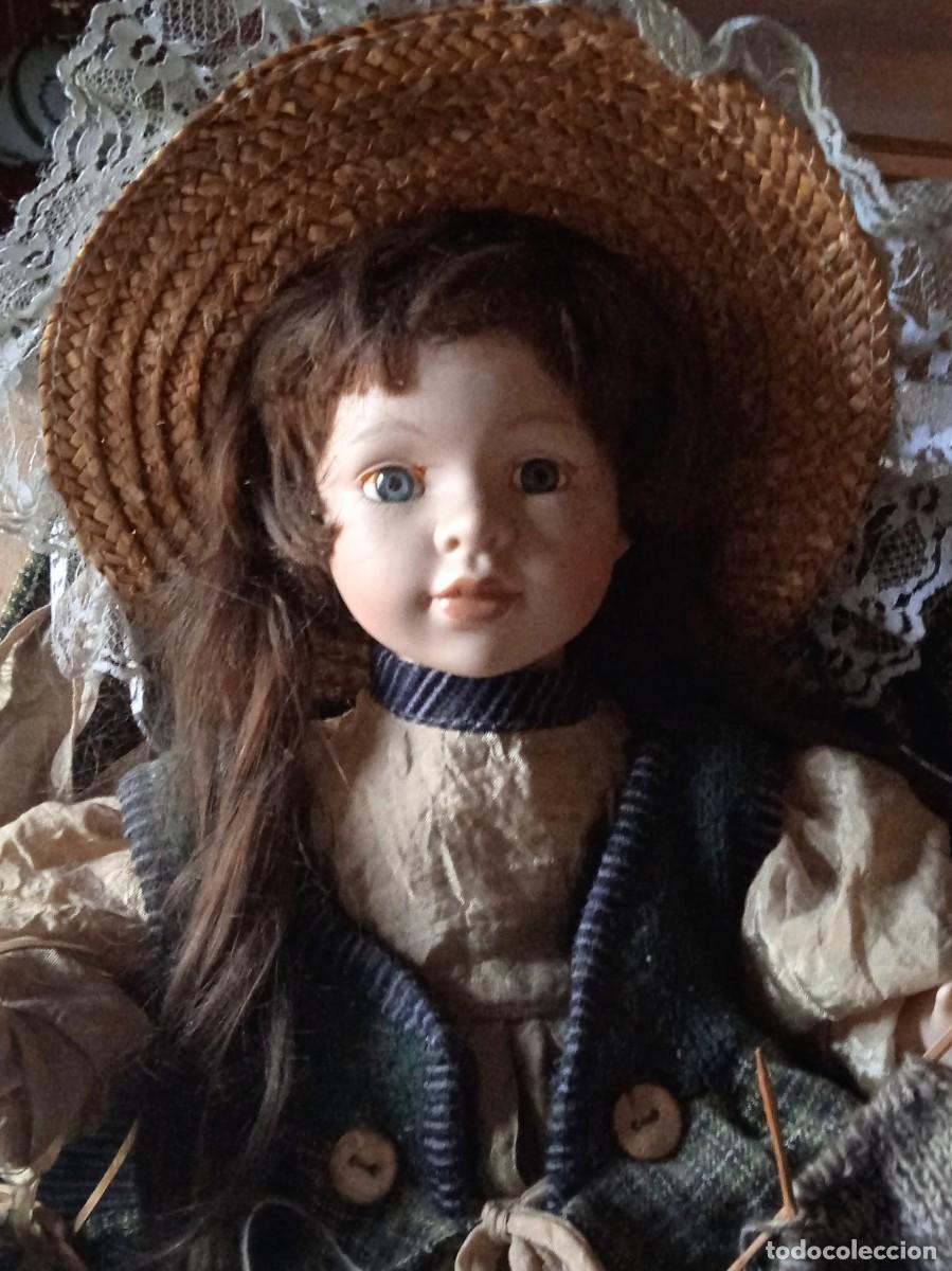 Mu&ntilde;ecas modernas: Mu&ntilde;eca de trapo y porcelana - Foto 1