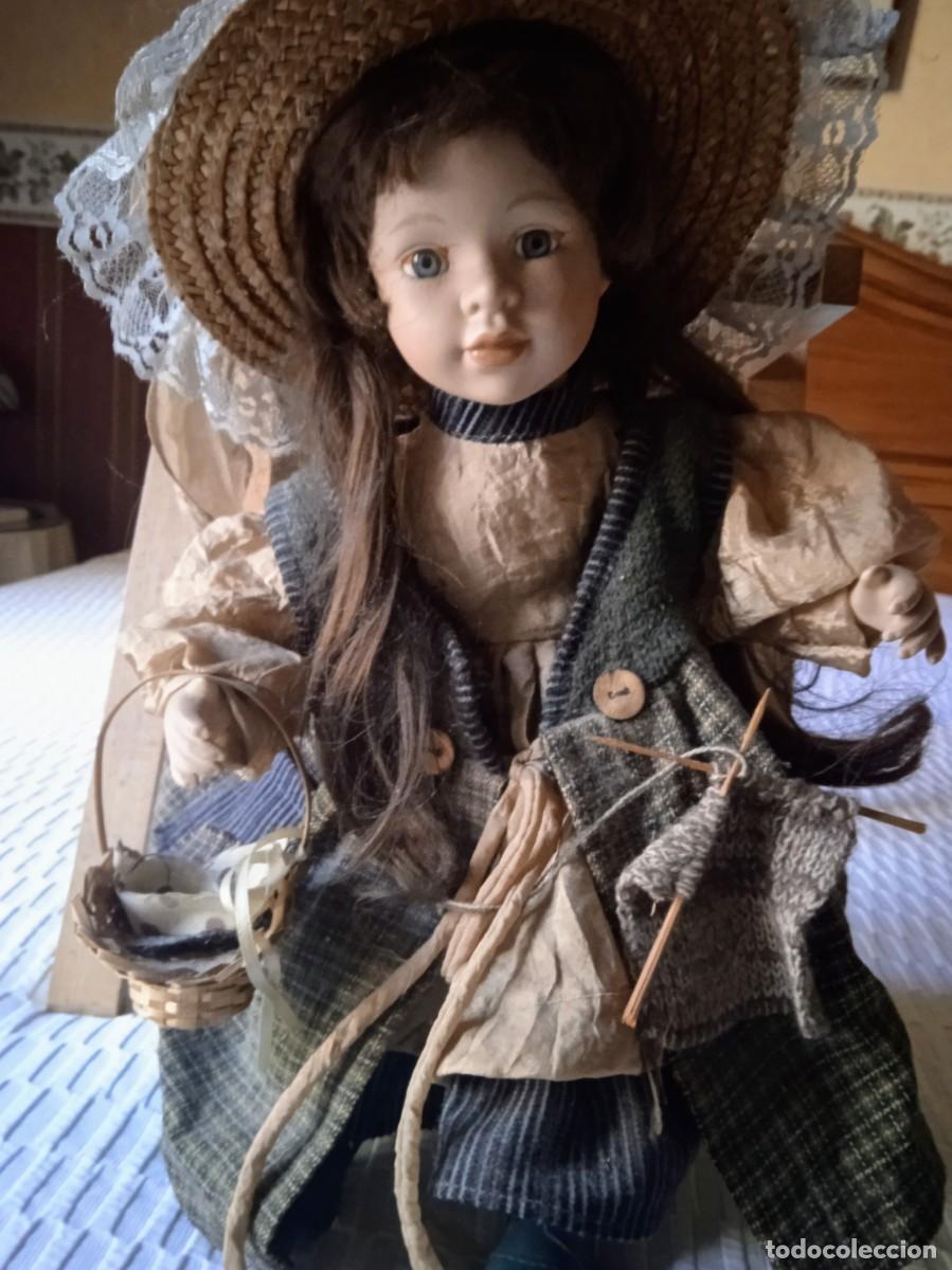 Mu&ntilde;ecas modernas: Mu&ntilde;eca de trapo y porcelana - Foto 3