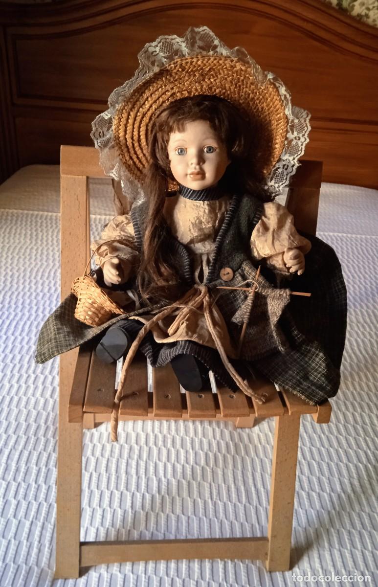 Mu&ntilde;ecas modernas: Mu&ntilde;eca de trapo y porcelana - Foto 4