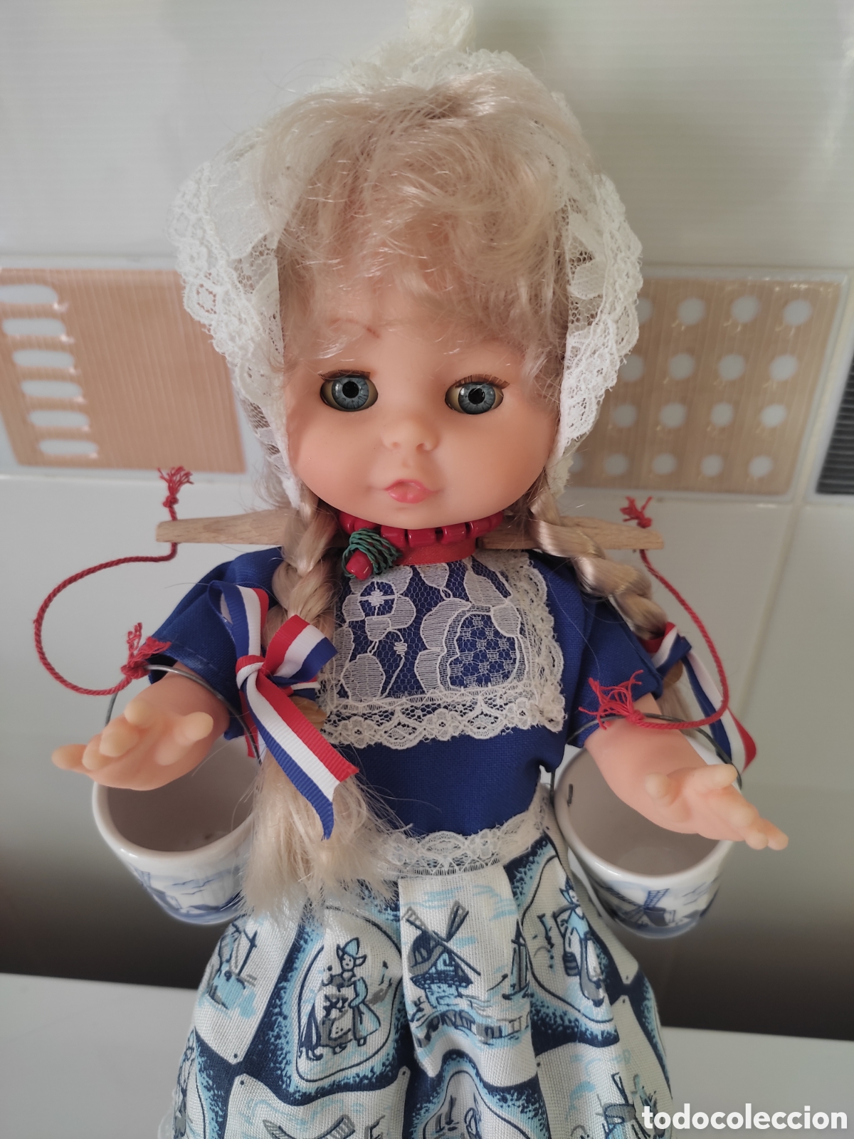 Mu&ntilde;ecas modernas: Mu&ntilde;eca holandesa vintage - Foto 2