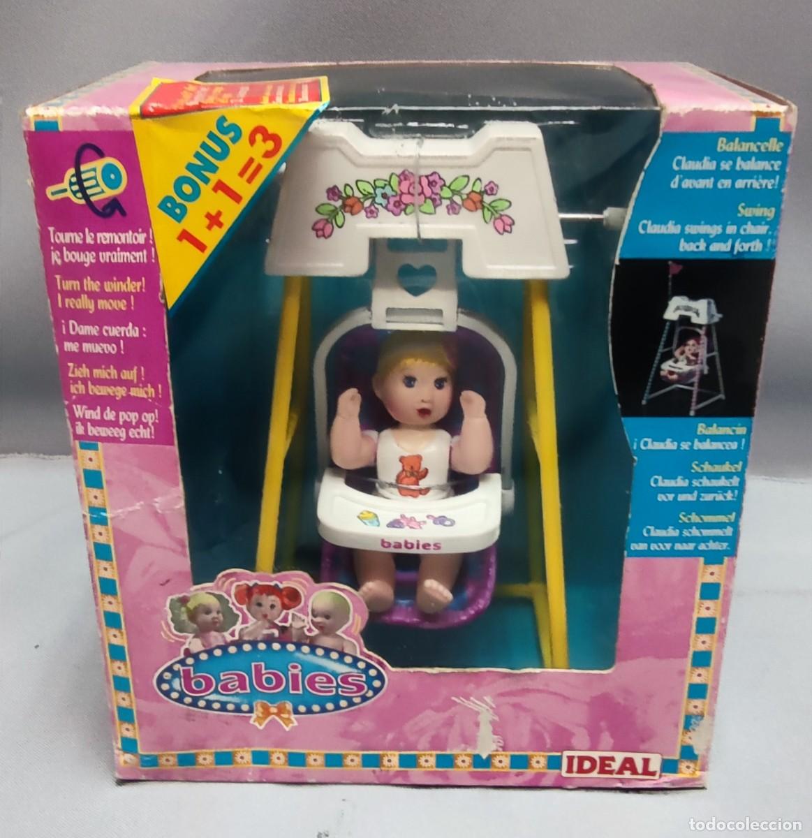 Mu&ntilde;ecas modernas: Babies con cuerda de Ideal a&ntilde;o 1988 - Foto 1