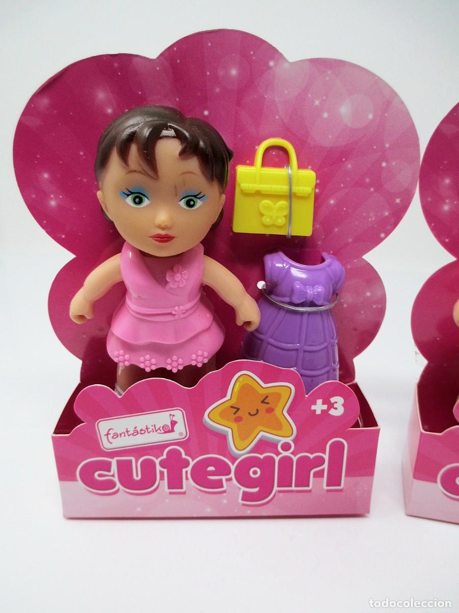 Mu&ntilde;ecas modernas: Mu&ntilde;eca Cutegirl de 10 cm de alto con complementos - Foto 1