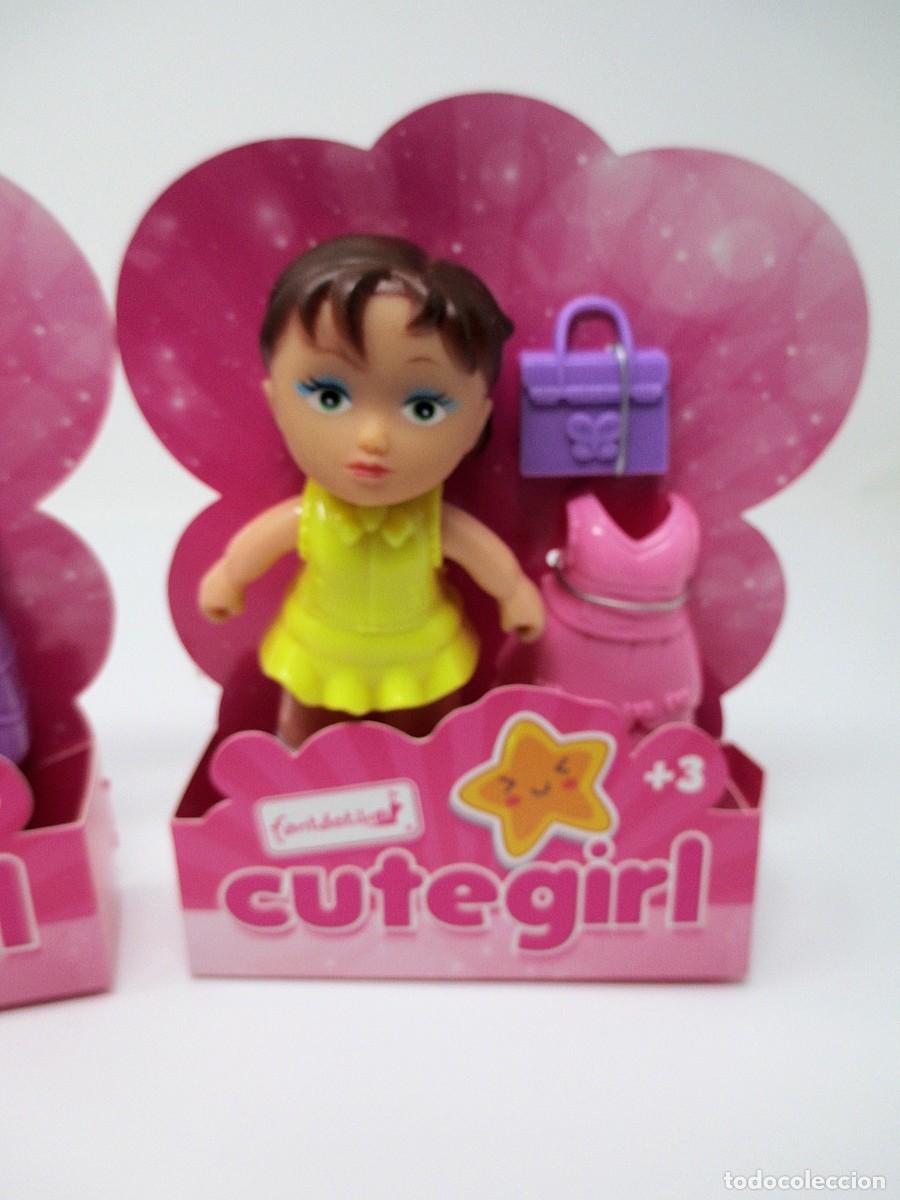 Mu&ntilde;ecas modernas: Mu&ntilde;eca Cutegirl de 10 cm de alto con complementos - Foto 1